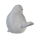 Resin Stone Like Bird Statue, 11"H