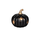 Halloween Icon Glass Pumpkin Statue, 5"H, CDU