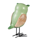 Shades of Emerald Garden Statue, Resin Statue, Owl, 8"H, Asst of 2