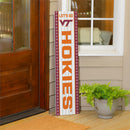 46" Double Sided Leaner, Virginia Tech, Christmas