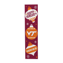 46" Double Sided Leaner, Virginia Tech, Christmas