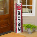 46" Double Sided Leaner, North Carolina State University, Christmas