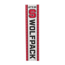 46" Double Sided Leaner, North Carolina State University, Christmas