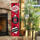 46" Double Sided Leaner, North Carolina State University, Christmas