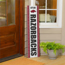 46" Double Sided Leaner, University of Arkansas, Christmas