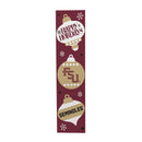 46" Double Sided Leaner, Florida State University, Christmas