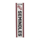 46" Double Sided Leaner, Florida State University, Christmas