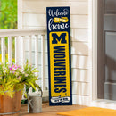 46" Double Sided Leaner, University Of Michigan, Halloween