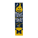 46" Double Sided Leaner, University Of Michigan, Halloween
