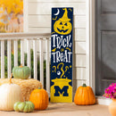 46" Double Sided Leaner, University Of Michigan, Halloween