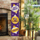 46" Double Sided Leaner, Louisiana State University, Christmas