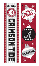 46" Double Sided Leaner, University of Alabama, Christmas