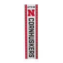 University of Nebraska 46" Double Sided Leaner, Christmas