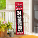 University of Nebraska 46" Double Sided Leaner, Halloween