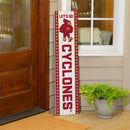 46" Double Sided Leaner, Iowa State University, Christmas