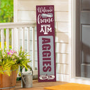 46" Double Sided Leaner, Texas A&M, Halloween