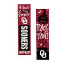 46" Double Sided Leaner, University of Oklahoma, Halloween