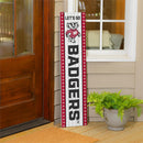 46" Double Sided Leaner, University of Wisconsin-Madison, Christmas