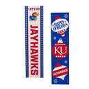 46" Double Sided Leaner, University of Kansas, Christmas