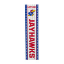 46" Double Sided Leaner, University of Kansas, Christmas