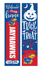46" Double Sided Leaner, University of Kansas, Halloween