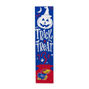 46" Double Sided Leaner, University of Kansas, Halloween