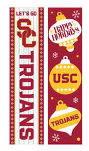 46" Double Sided Leaner, University of Southern California, Christmas