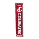 47" Double Sided Leaner, Washington State University, Winter Seasonal