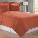 Terra Cotta Twin Matelasse