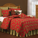 Holly Red King Quilt