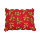 Holly Red Std Sham