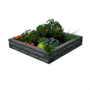 Faux stone raised bed - self watering 4 x 4