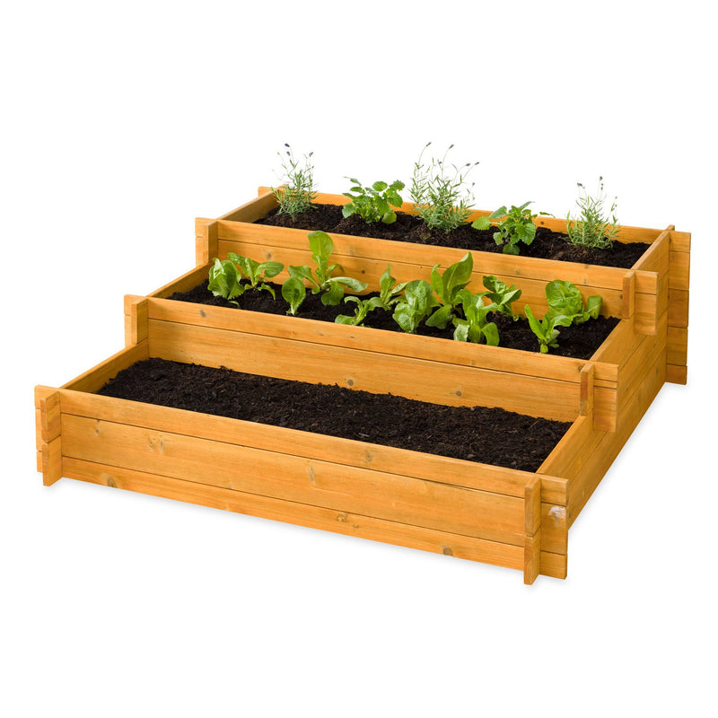 Evergreen Garden Tools & Supplies,Wood Garden Shelf,47.2x47.2x15.7 Inches