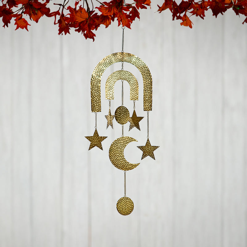 Gold Moon Hanging Décor,8hdg081