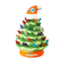8" LED Ceramic Christmas Tree, Miami Dolphins