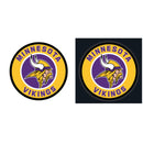 Minnesota Vikings NFL Football Large Round Edgelite LED Decor