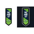 Seattle Seahawks NFL Football Pennant Glazelite LED Decor