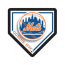New York Mets, LED Wall Decor, Edgelite, Baseball Homeplate