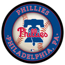 Philadelphia Phillies Baseball Large Round Edgelite LED Decor