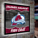 Colorado Avalanche 23"H x 23"L LED Wall Decor, Edgelite, Square