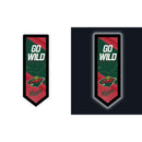 Minnesota Wild Hockey Pennant Glazelite LED Decor, Old Wordmark (EXP)