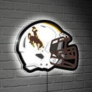 LED Wall Decor, Edgelite, College Football Helmet, University of Wyoming