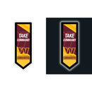 Washington Commanders NFL Football Pennant Glazelite LED Decor