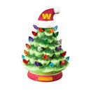 8" LED Ceramic Christmas Tree, Washington Commanders
