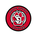 University of South Dakota College Large Round Edgelite LED Decor