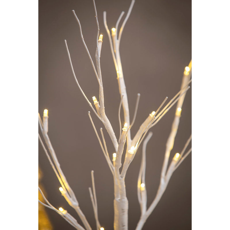 24" High LED Birch Tree,8led536