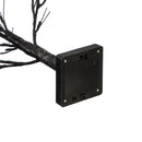 19" High LED Halloween Glittered Tree
