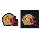 Virginia Military Institute College Helmet Edgelite LED Decor