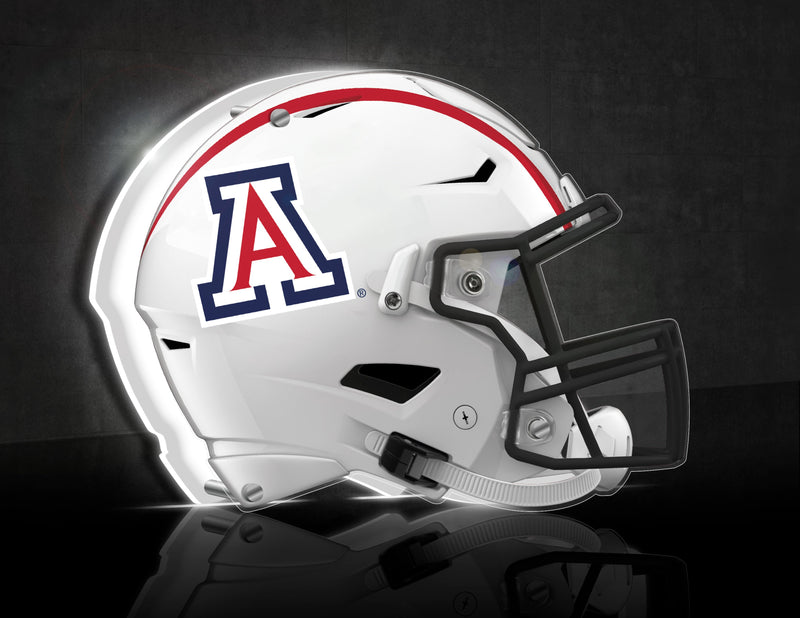 Desklite LED Decor, Helmet Shape, College Football,University of Arizona,8led945tth