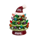 4" Mini LED Tabletop Christmas Tree, Mississippi State University,8led948mt